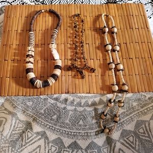 Set of 3 necklaces